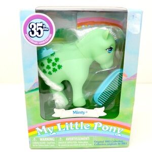 My Little Pony Minty 35th Anniversary 2017 Hasbro Pony Moonstone Scented 1983 OC